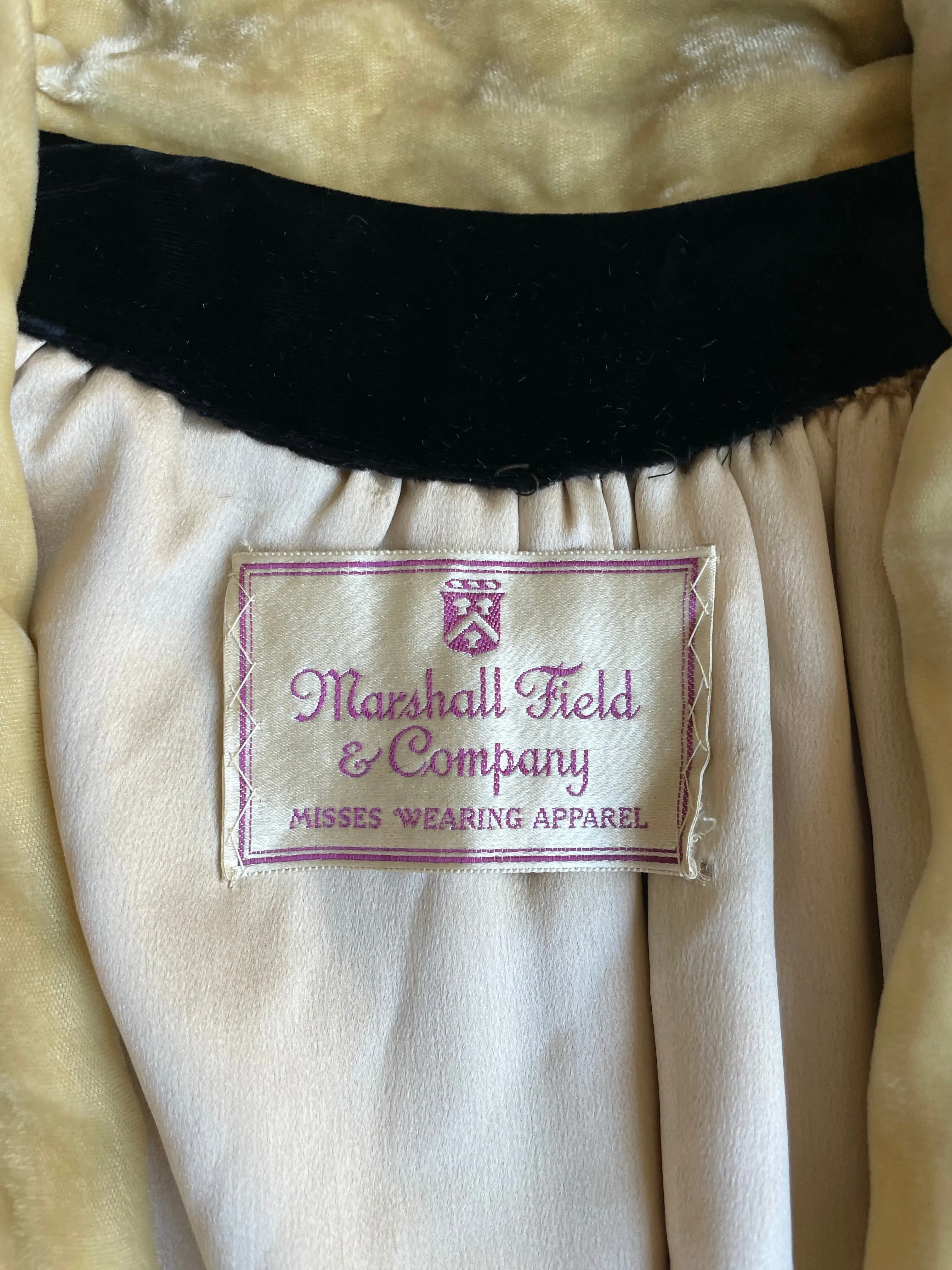 1920s Silk Velvet Opera Cape