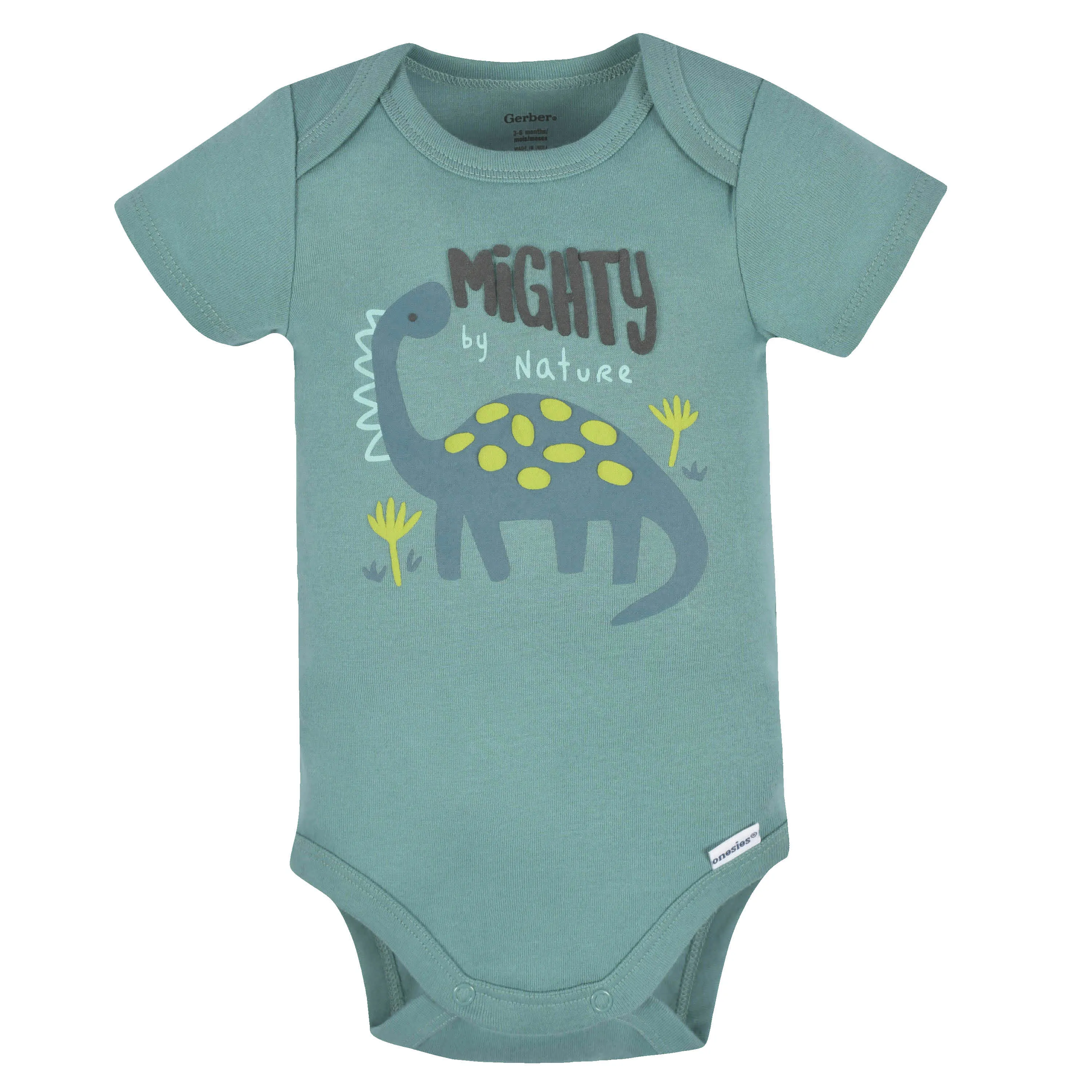 3-Piece Baby Boys Navy Dino Onesies® Bodysuits and Pants Set