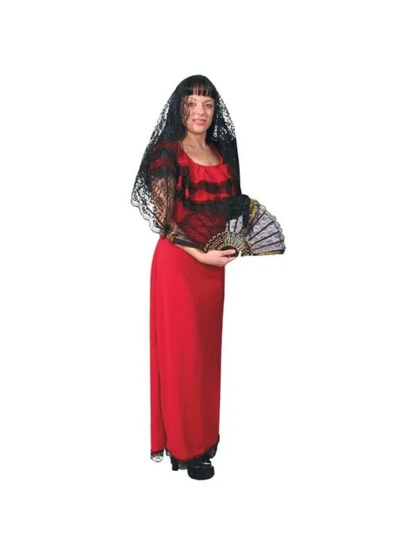 Adult Spanish Lady Costume