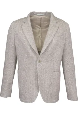 Alberto Zimni Cashmere/Wool Hybrid Sport Coat - Oat