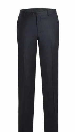 Alessandro Vitello by Renoir Navy 2-Piece Slim Fit Wool Suit 564-5