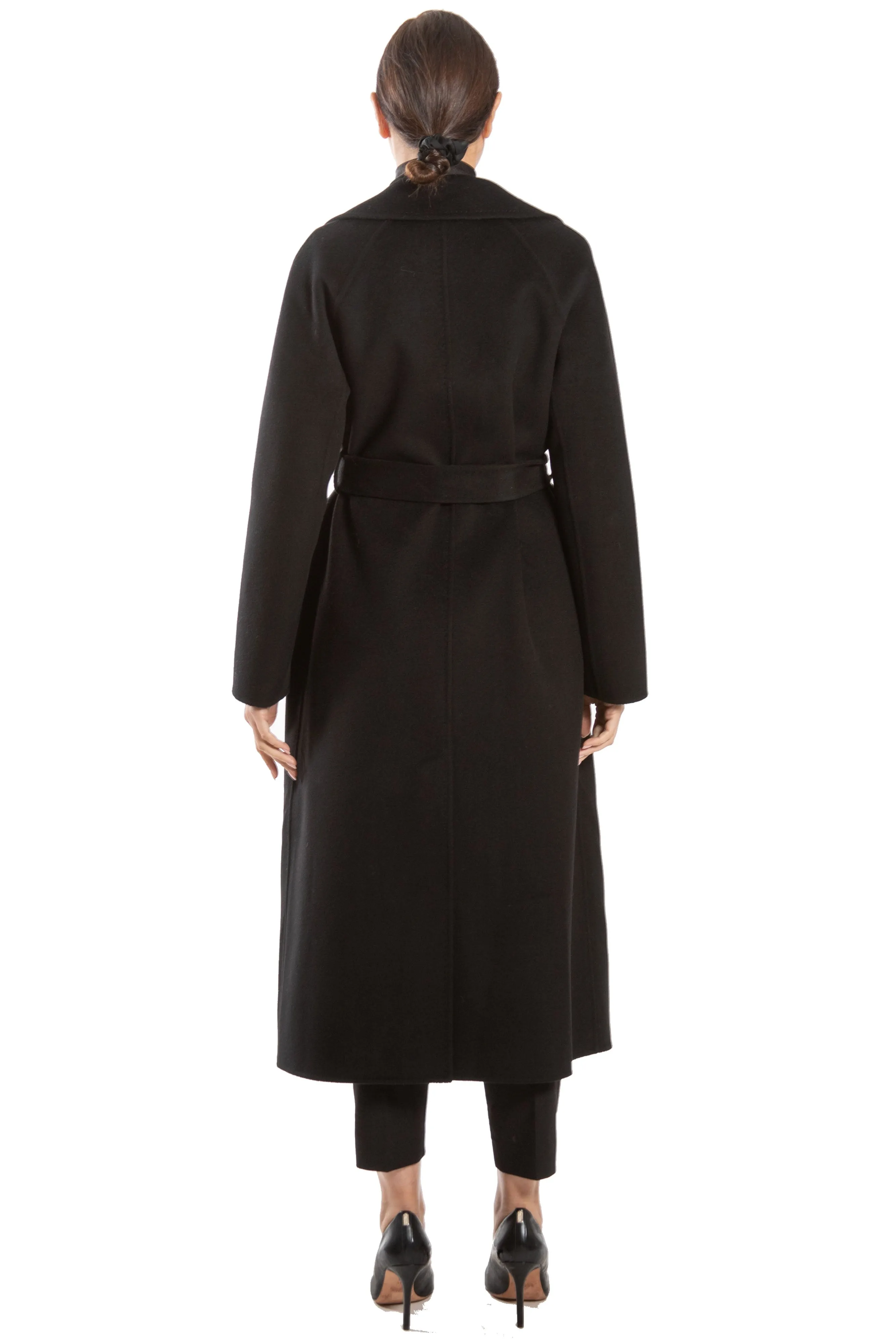 AMBOISE- Cashmere Belted Long Coat