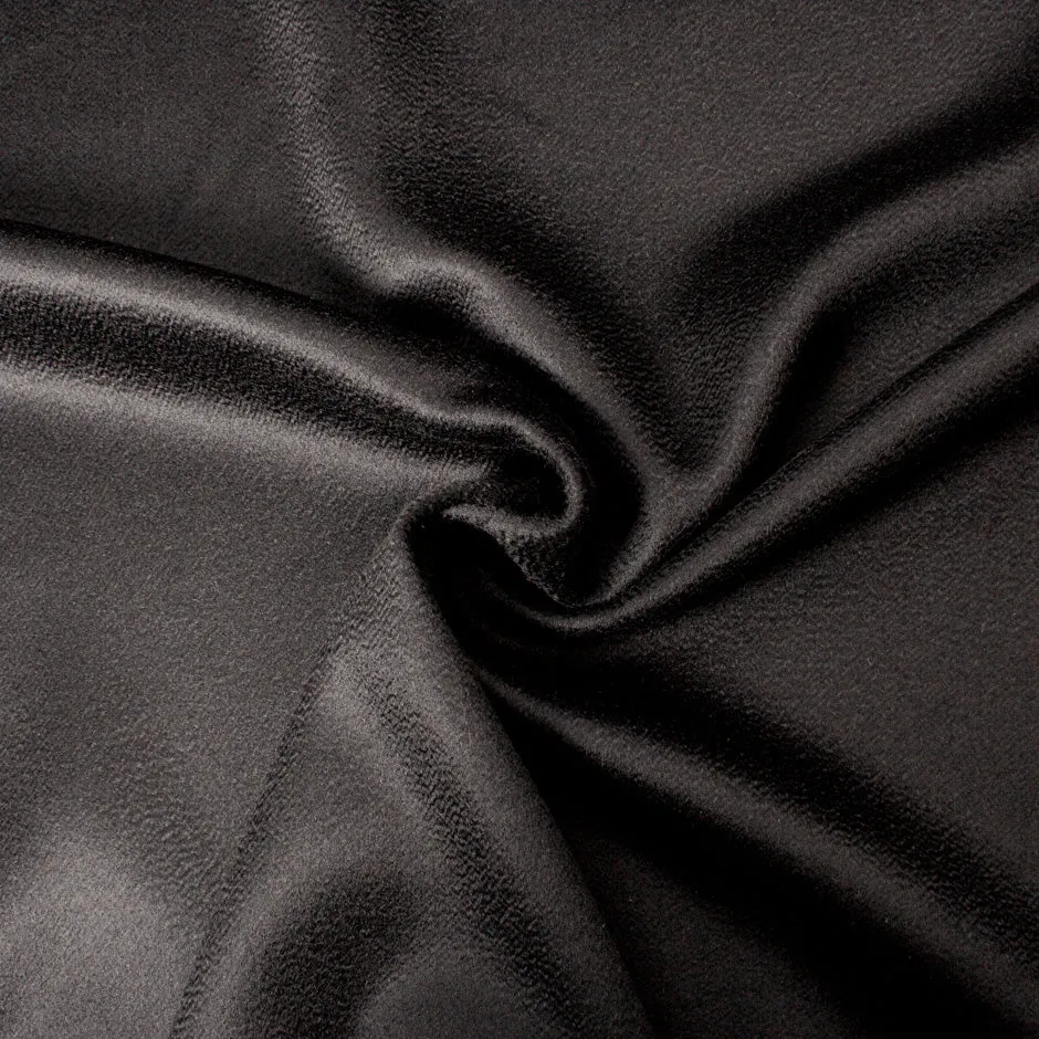 Black Double Faced Cashmere Coating