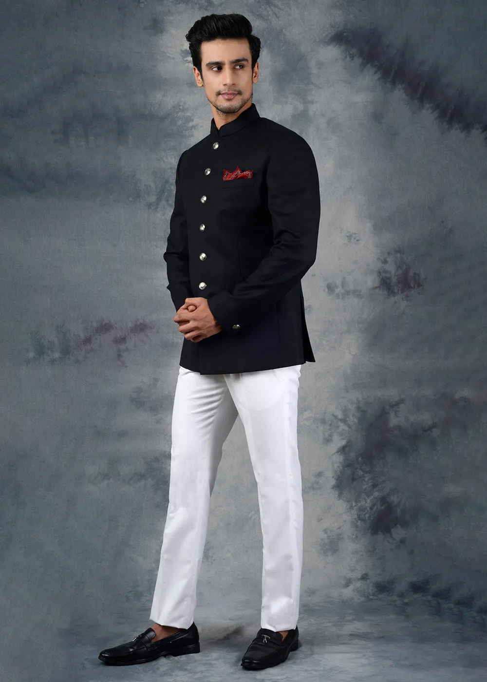 Black Jodhpuri Suit | Siddhesh Chauhan