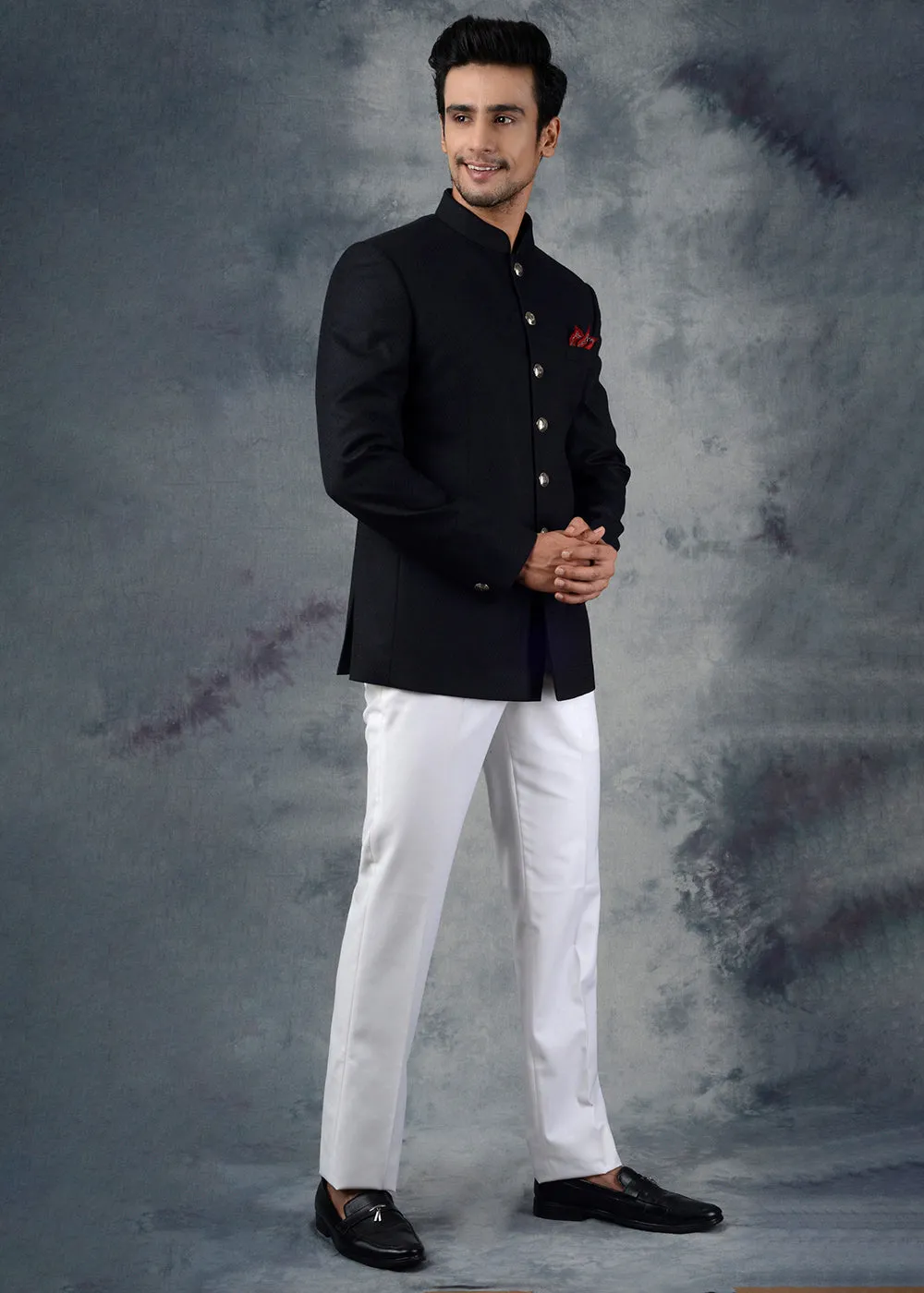 Black Jodhpuri Suit | Siddhesh Chauhan