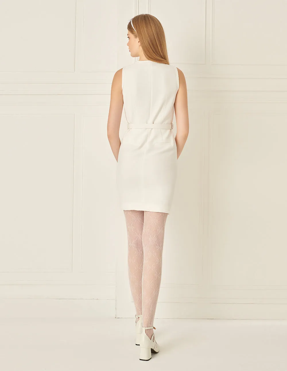 BORA AKSU Simple Zipper Sleeveless Dress