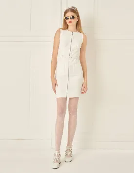 BORA AKSU Simple Zipper Sleeveless Dress