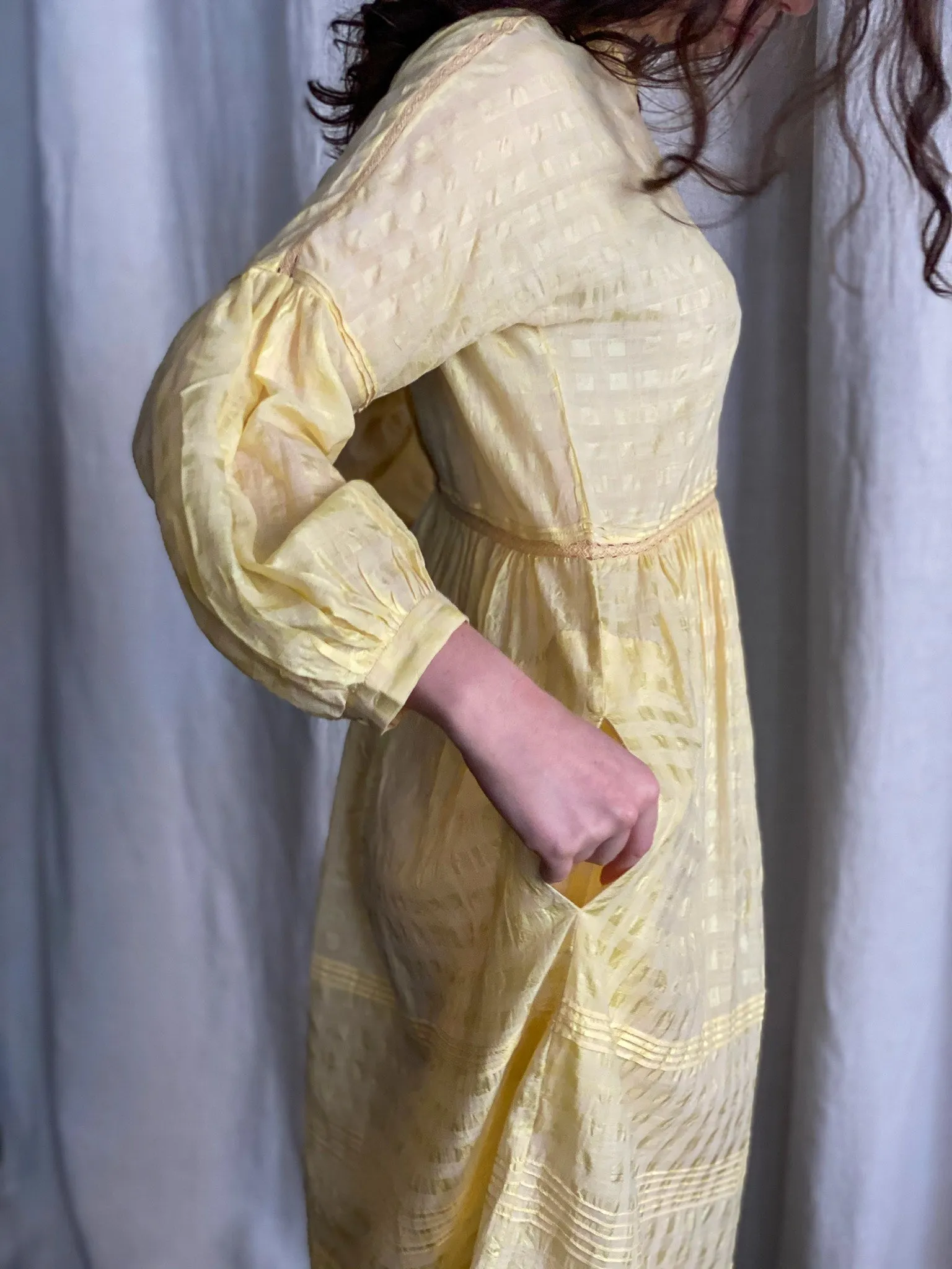 Cassava Dress, Yellow