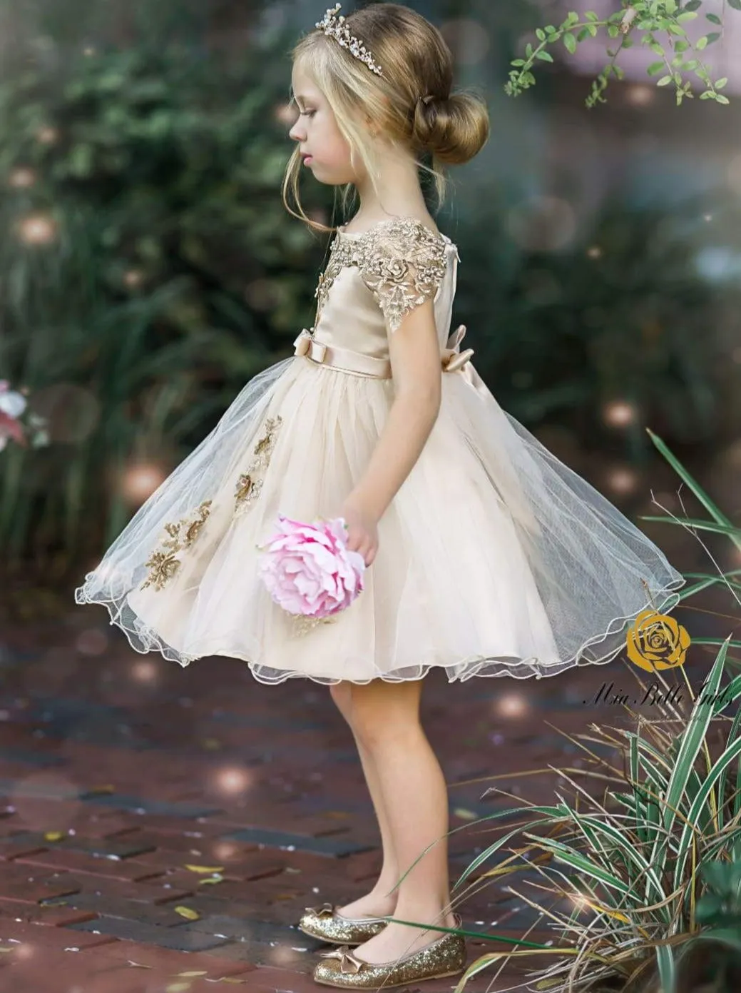 Champagne Dream Holiday Princess Dress