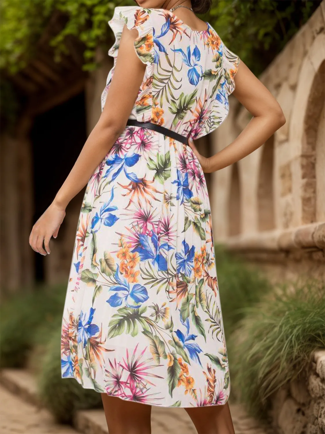 Classic Midi Vacation Dress