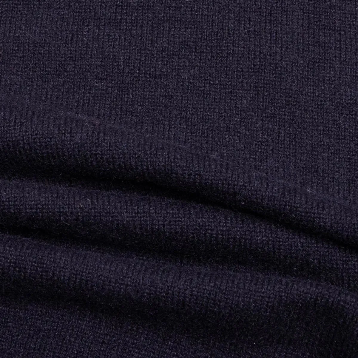 Dark Navy Chatsworth 2ply V-Neck Cashmere Sweater