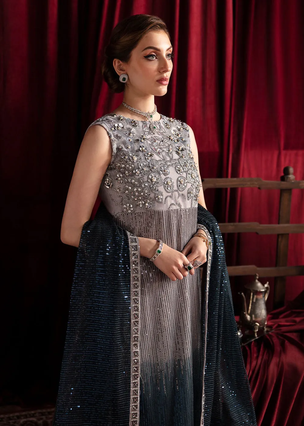 Elanora Embroidered Formals' 24 by Nureh | STARRY NIGHTS