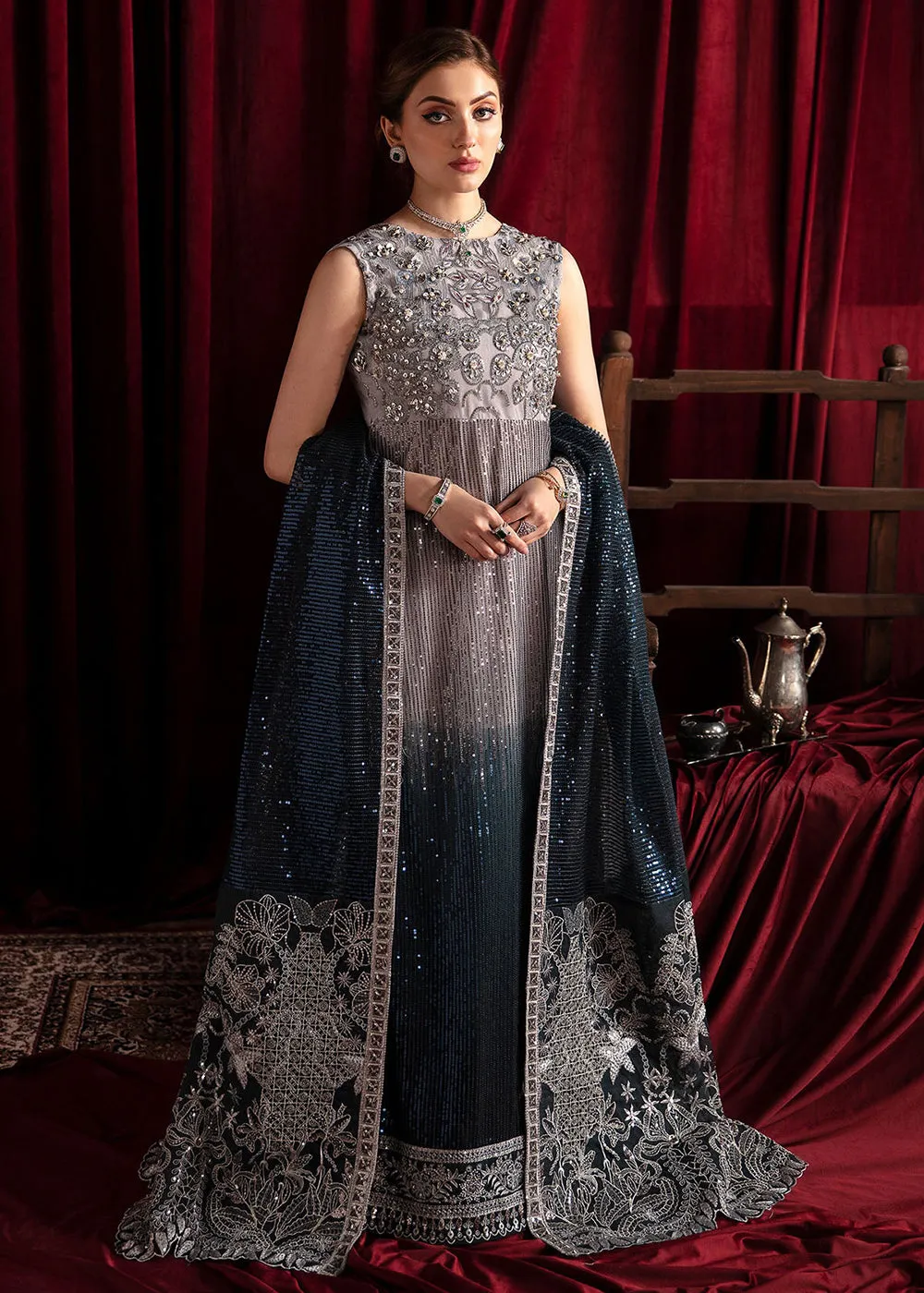 Elanora Embroidered Formals' 24 by Nureh | STARRY NIGHTS