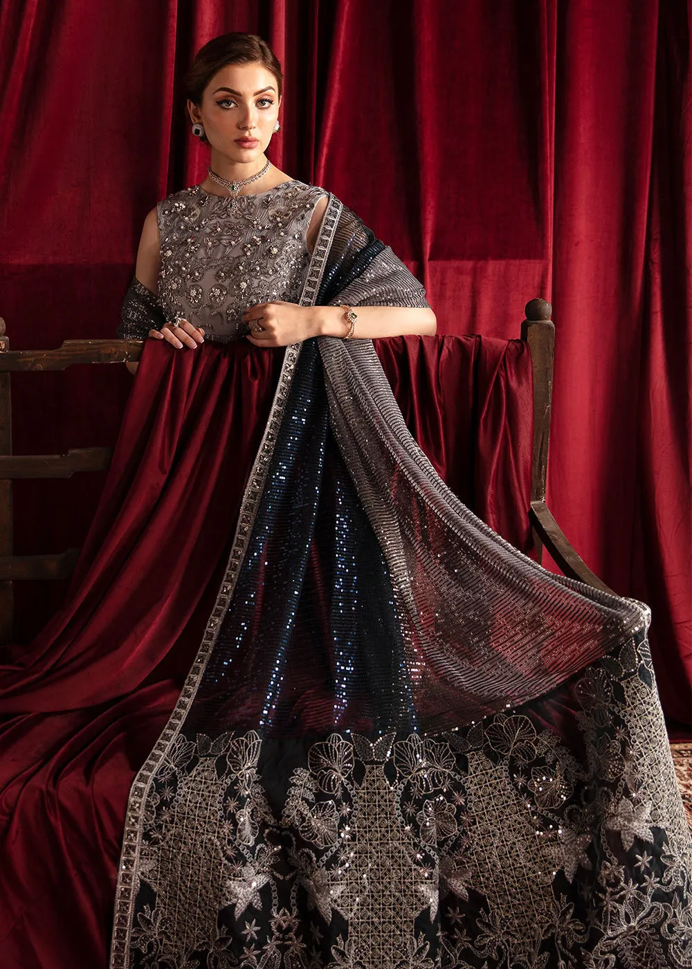 Elanora Embroidered Formals' 24 by Nureh | STARRY NIGHTS