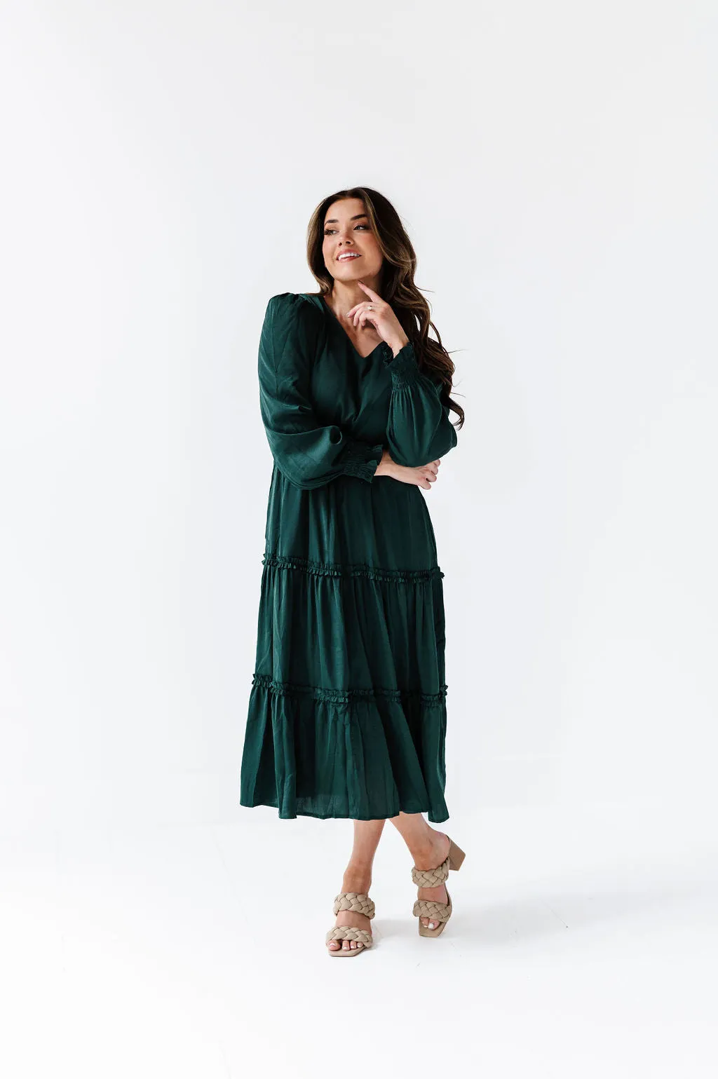 Eve Ruffle Dress