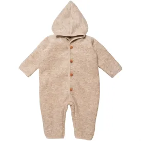 Huttelihut Pram Suit Wool Pooh Sand