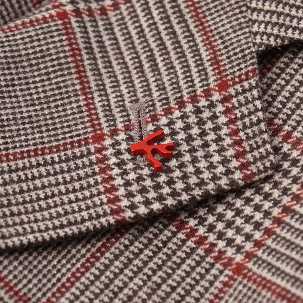 Isaia 'Tenero' Glen Plaid Wool-Cashmere Sport Coat