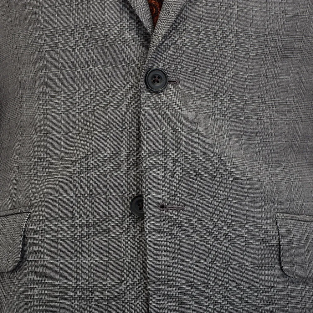 Lanificio F.lli Cerruti Grey Tonal Check Suit