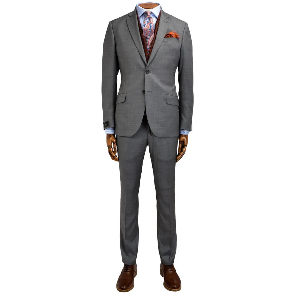 Lanificio F.lli Cerruti Grey Tonal Check Suit