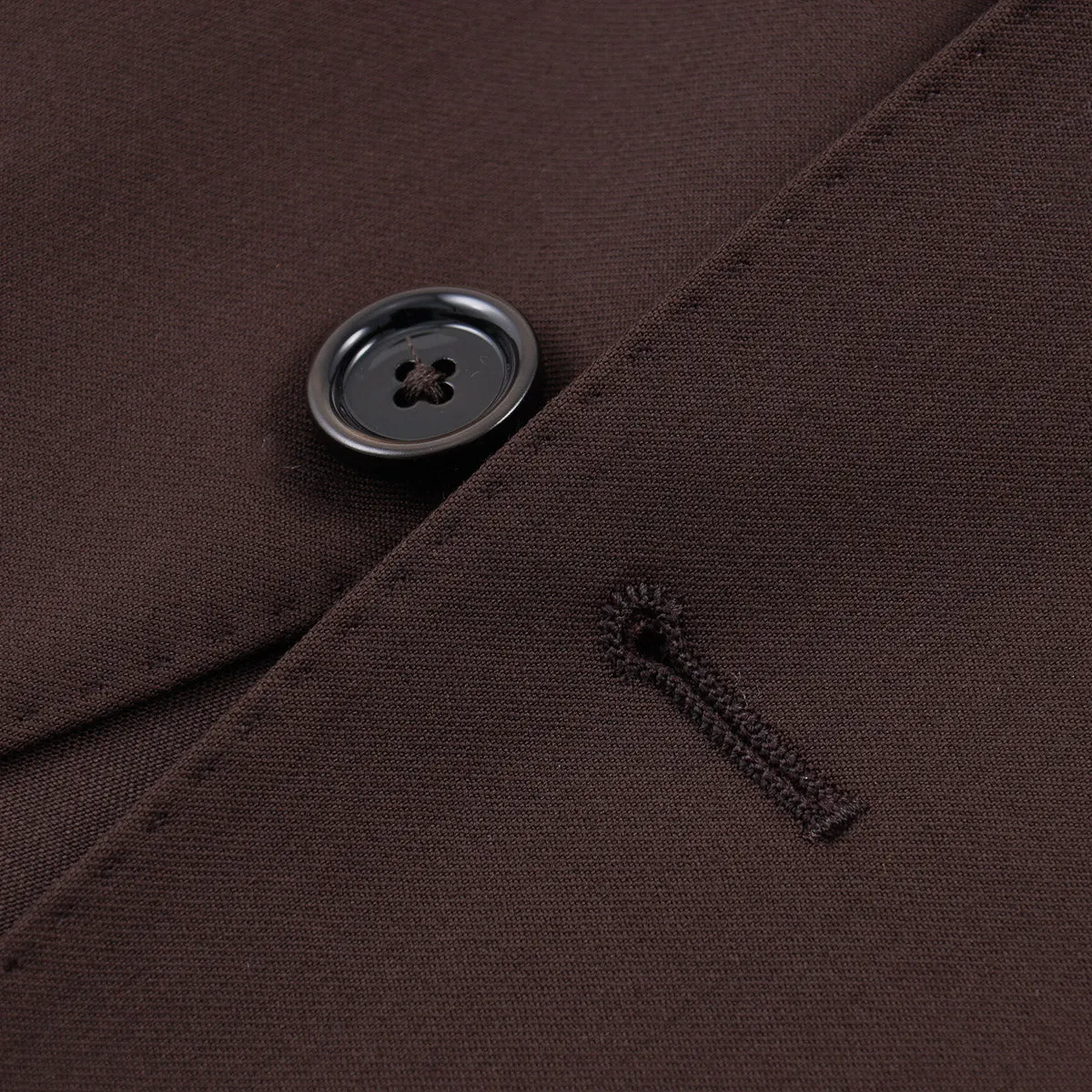 Lardini Chocolate Brown Wool Suit