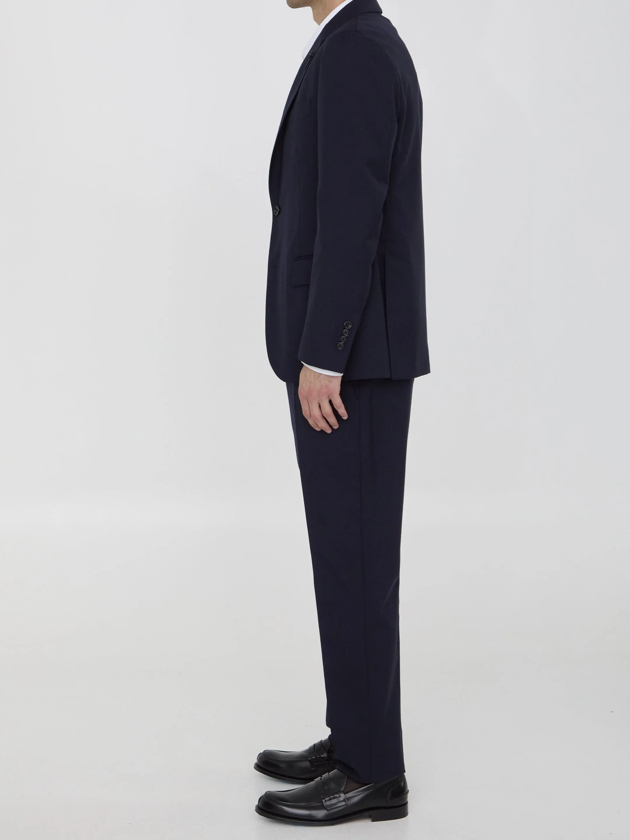 Lardini Two-piece Suit In Virgin Wool