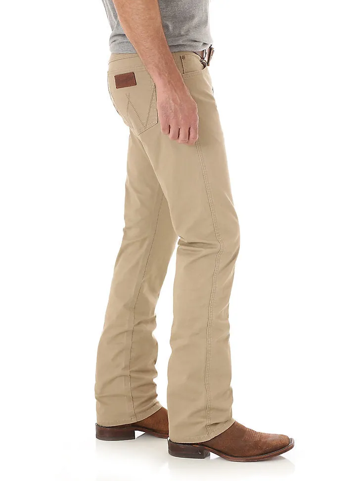 Men's Wrangler Retro Slim Fit Straight Leg Pant - Fawn