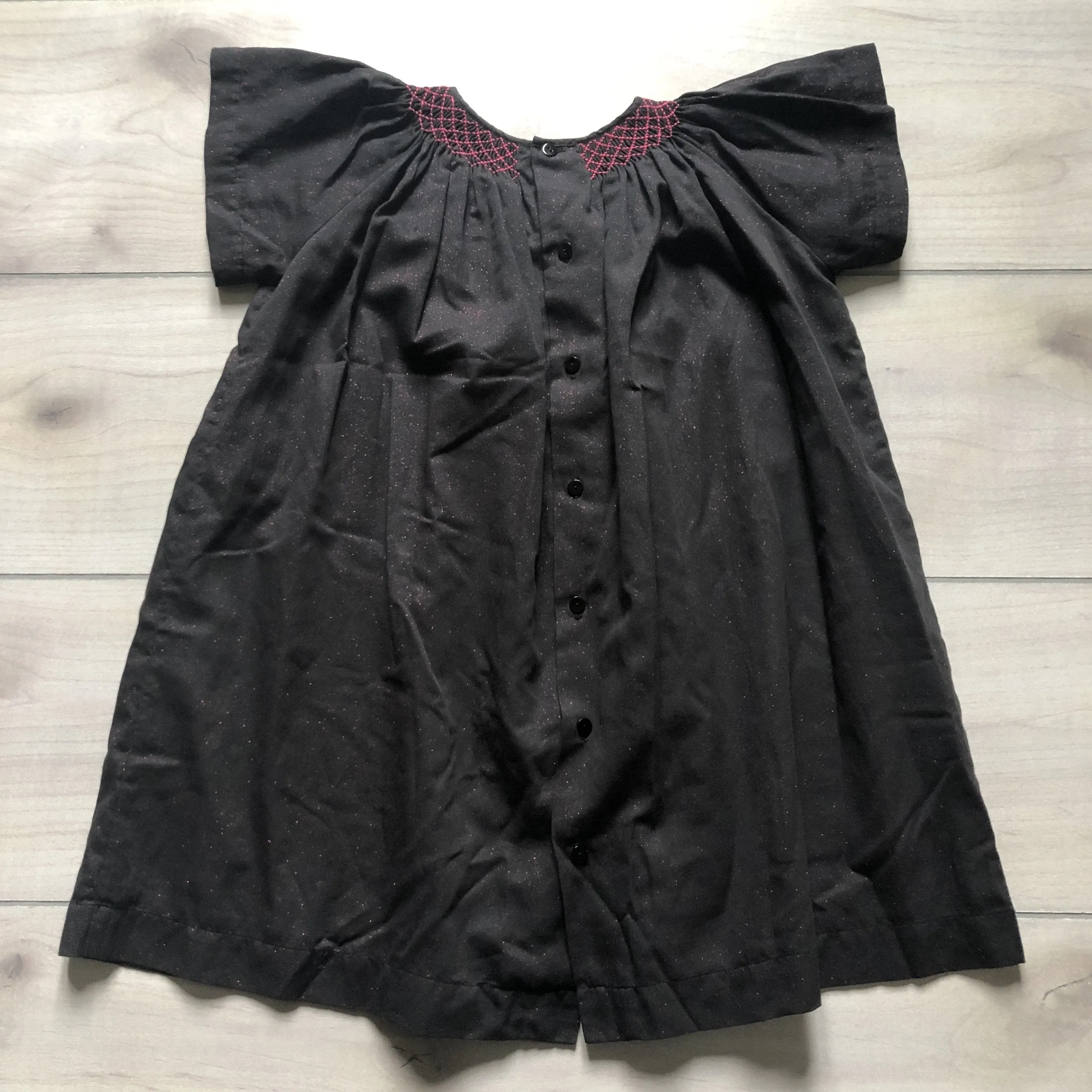 Moon Et Miel Black Pink Sparkle Dress