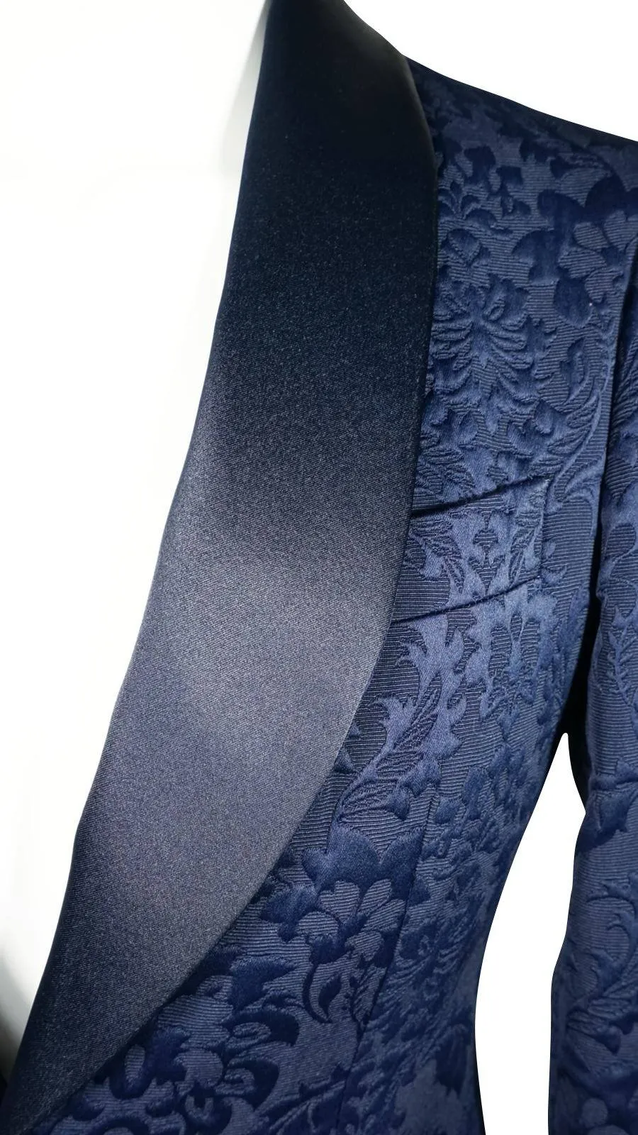 Navy Blue Fiore Dinner Jacket