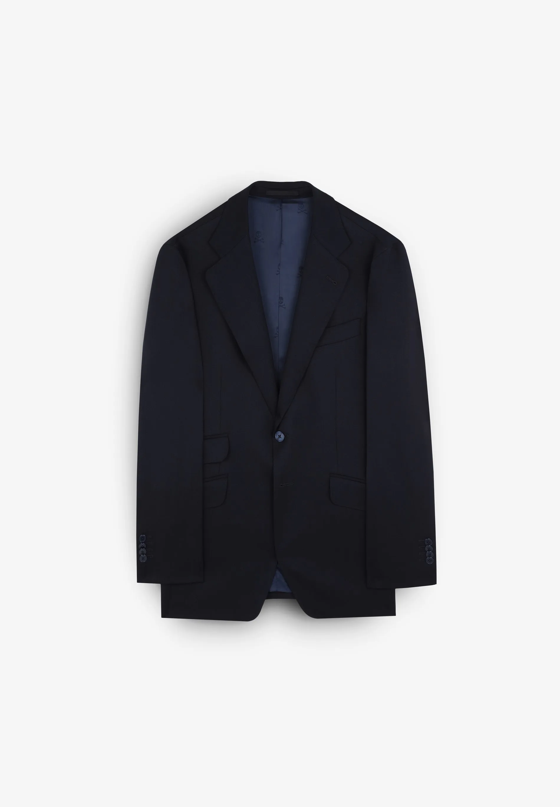 NAVY BLUE WOOL SUIT