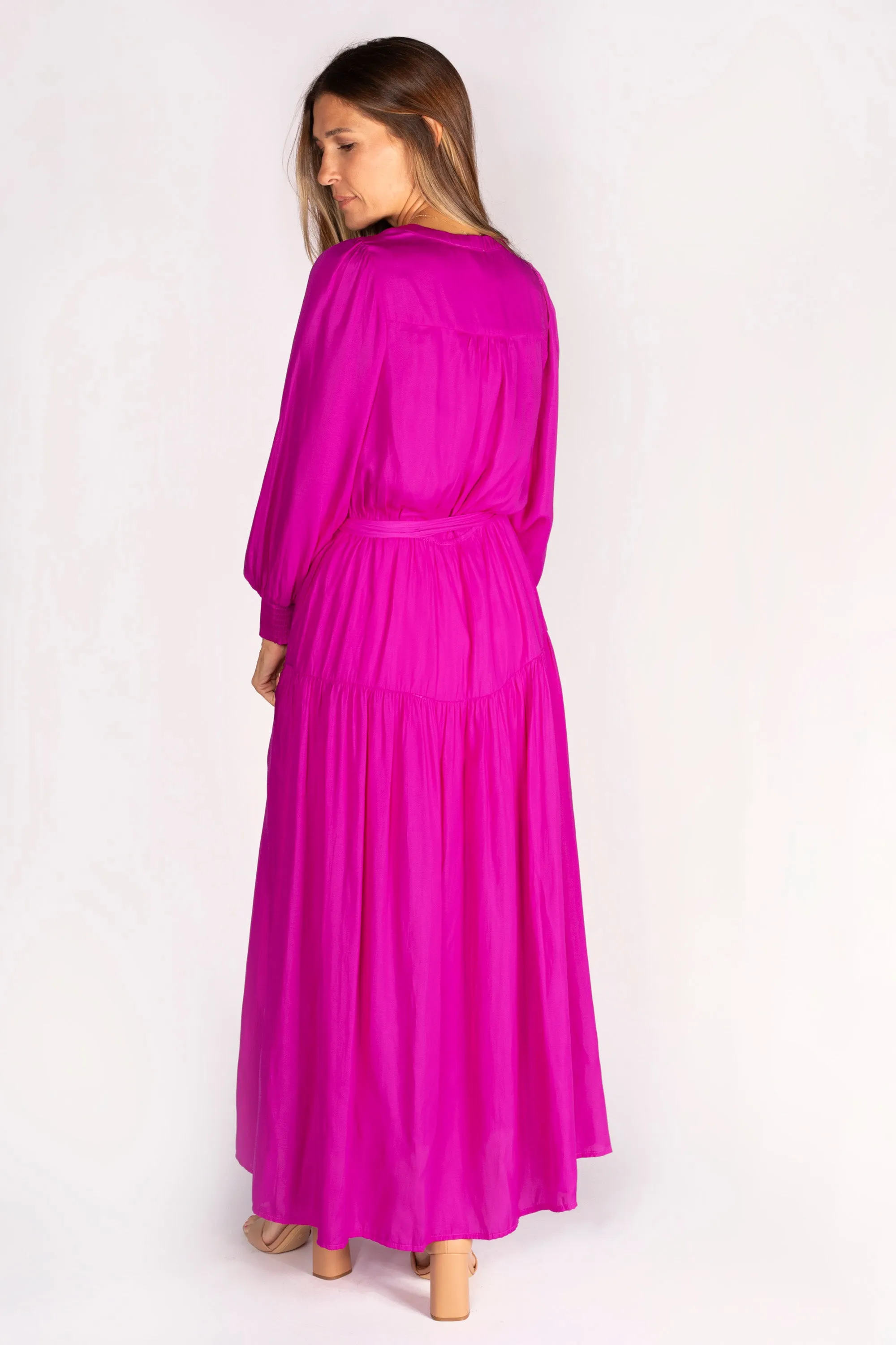 Orchid Tiered Maxi Dress - FINAL SALE