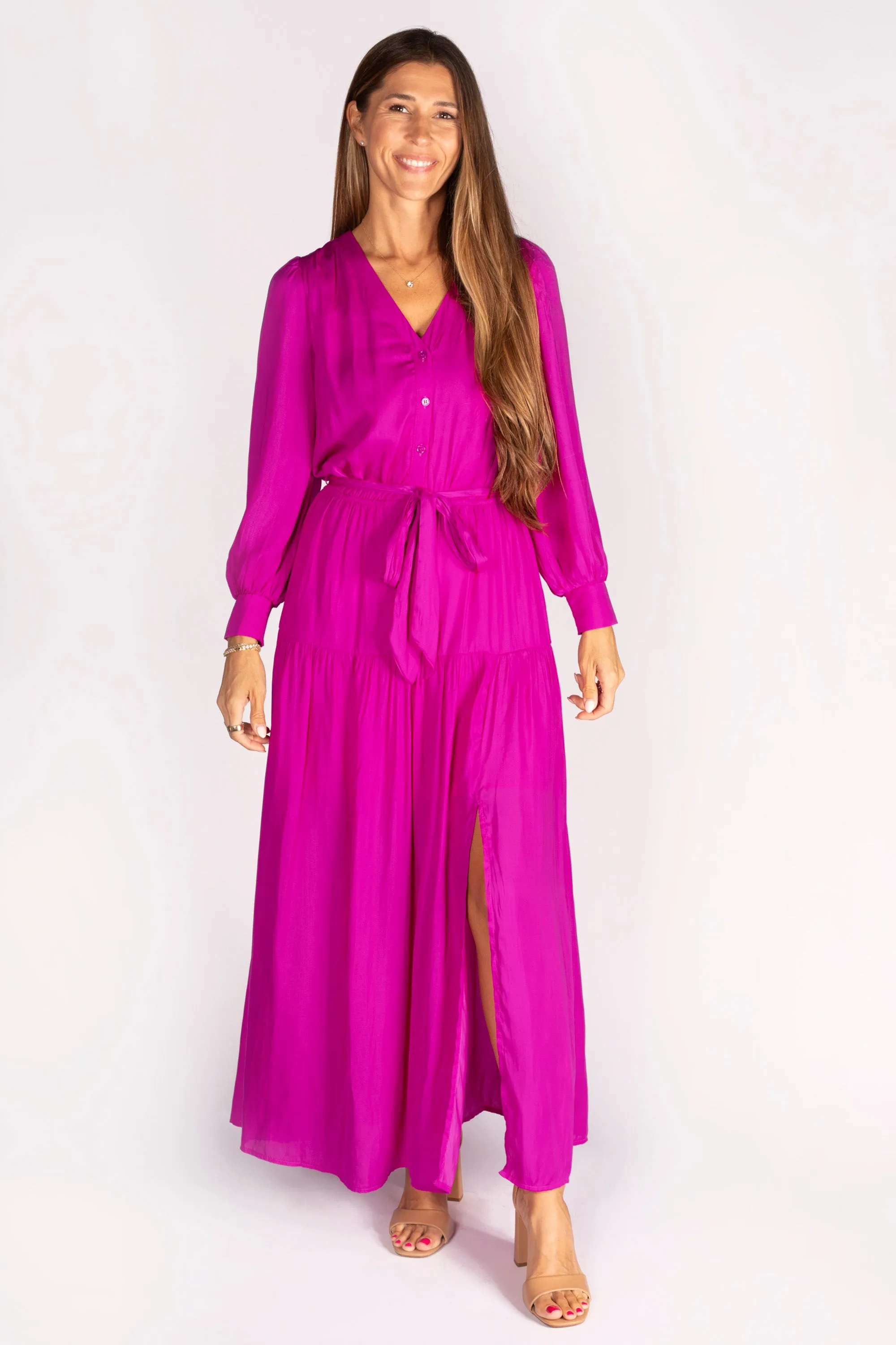 Orchid Tiered Maxi Dress - FINAL SALE