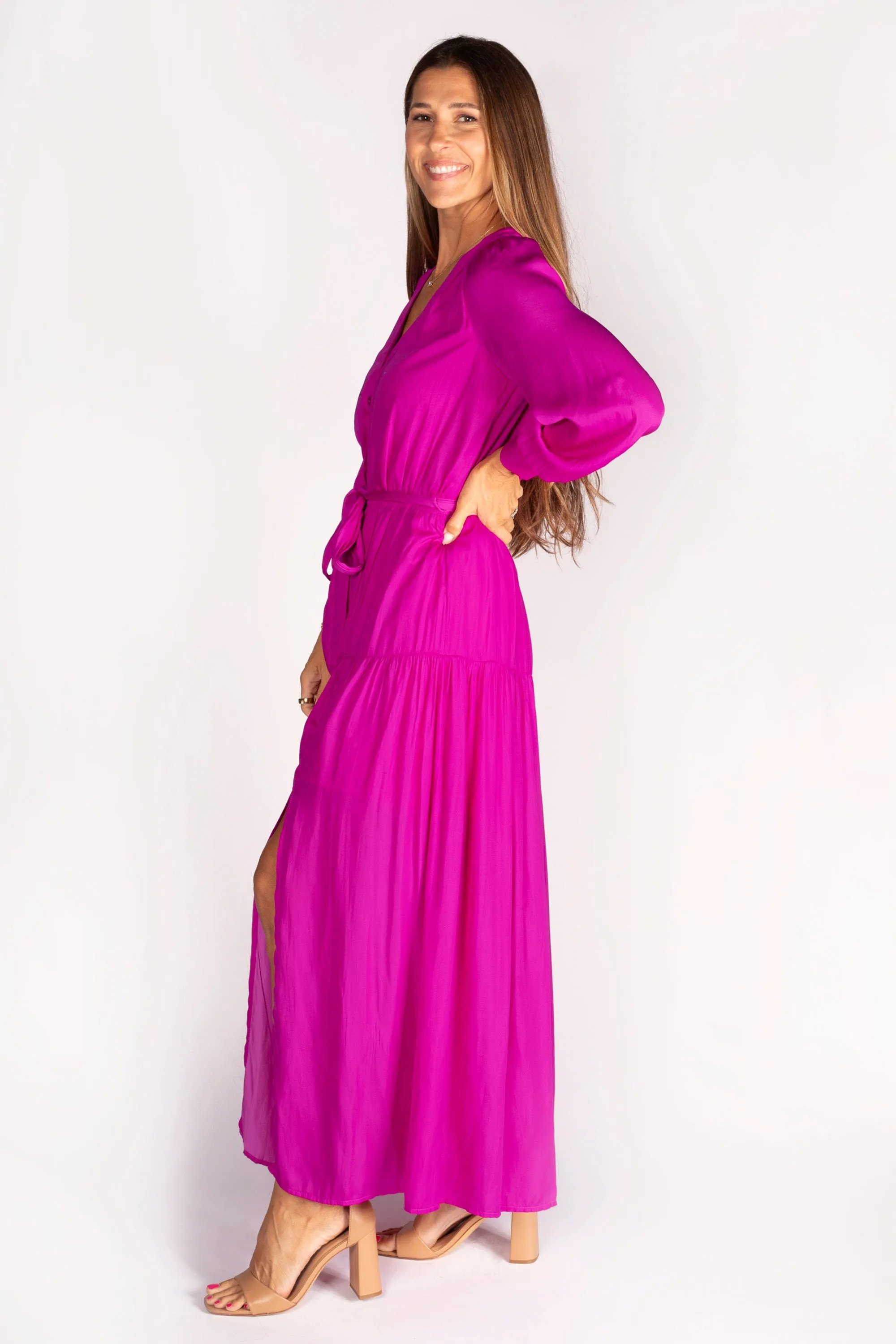 Orchid Tiered Maxi Dress - FINAL SALE