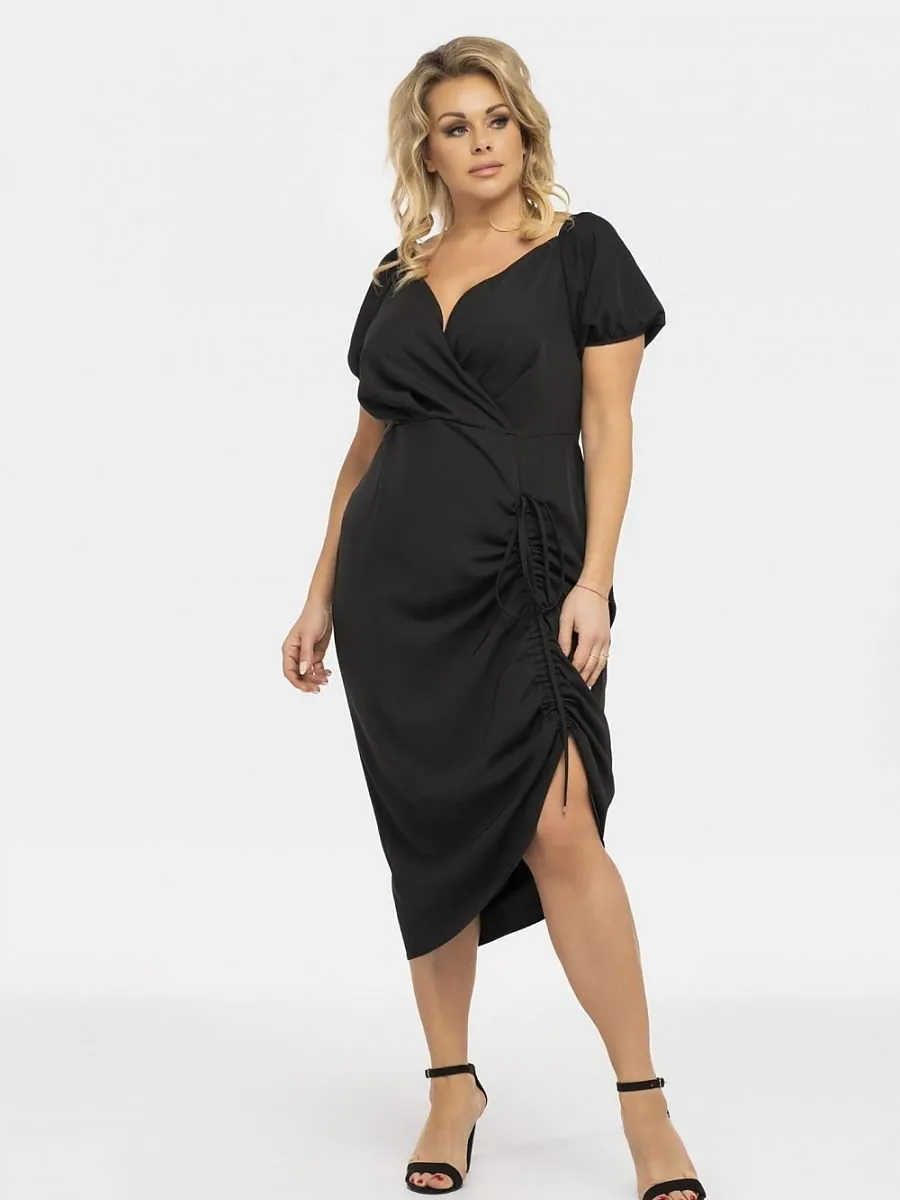 Plus size dress model 190953 Karko