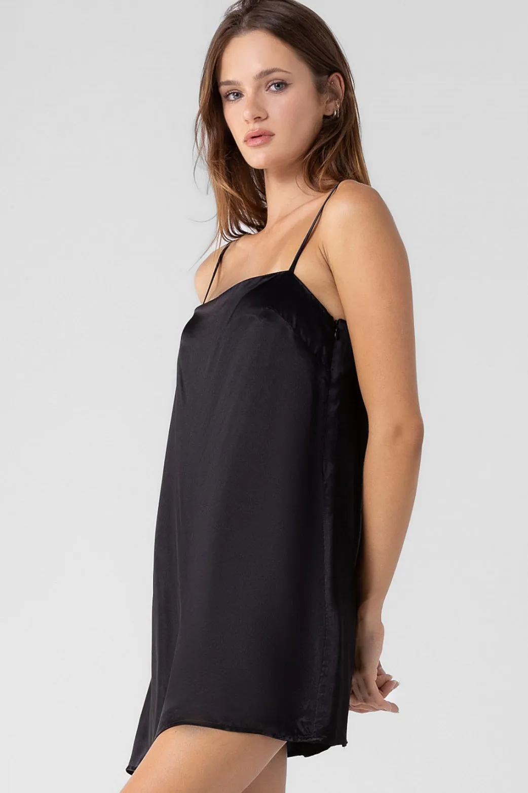 Silk Cami Mini Dress