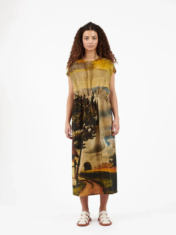 Simple Dress - Digital Printed Gots G