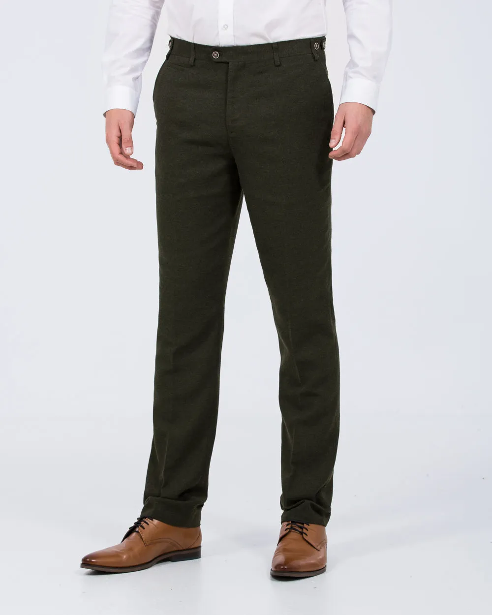 Skopes Jude Tall Suit (olive herringbone)