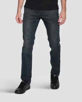 Slim Fit Dark Wash Denim Jeans