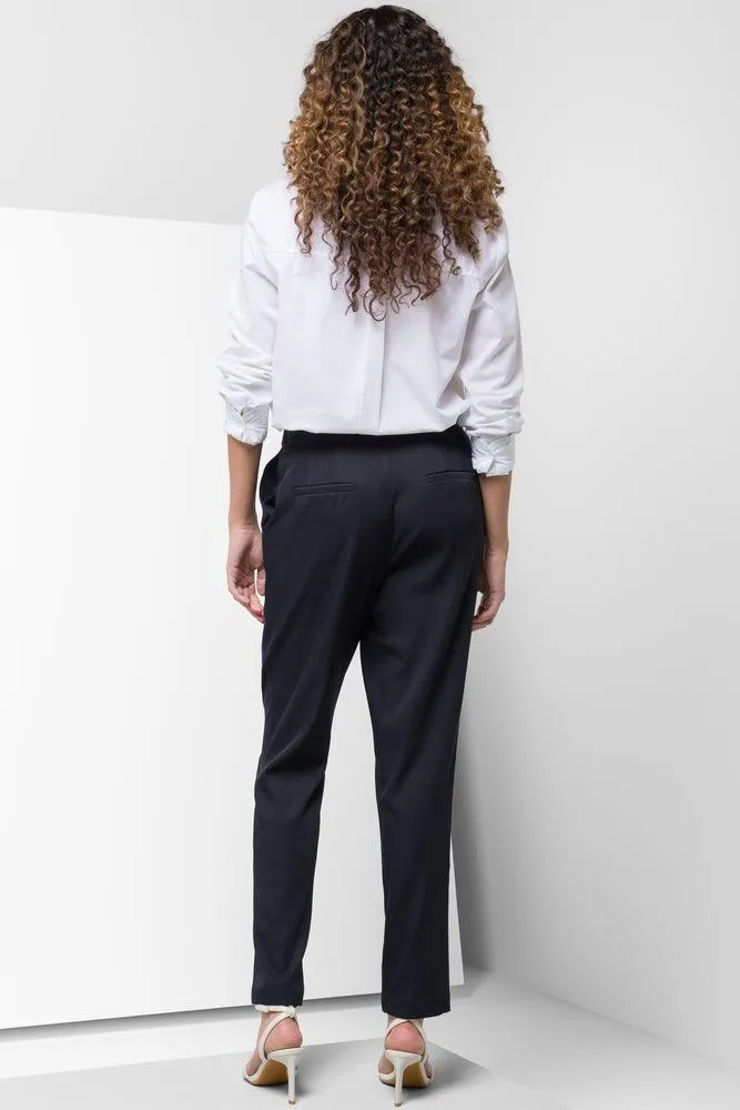 Slim Leg Pants Dark Navy