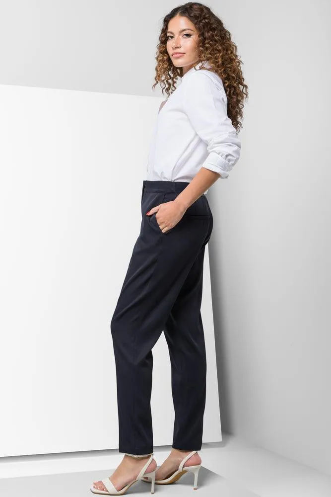 Slim Leg Pants Dark Navy