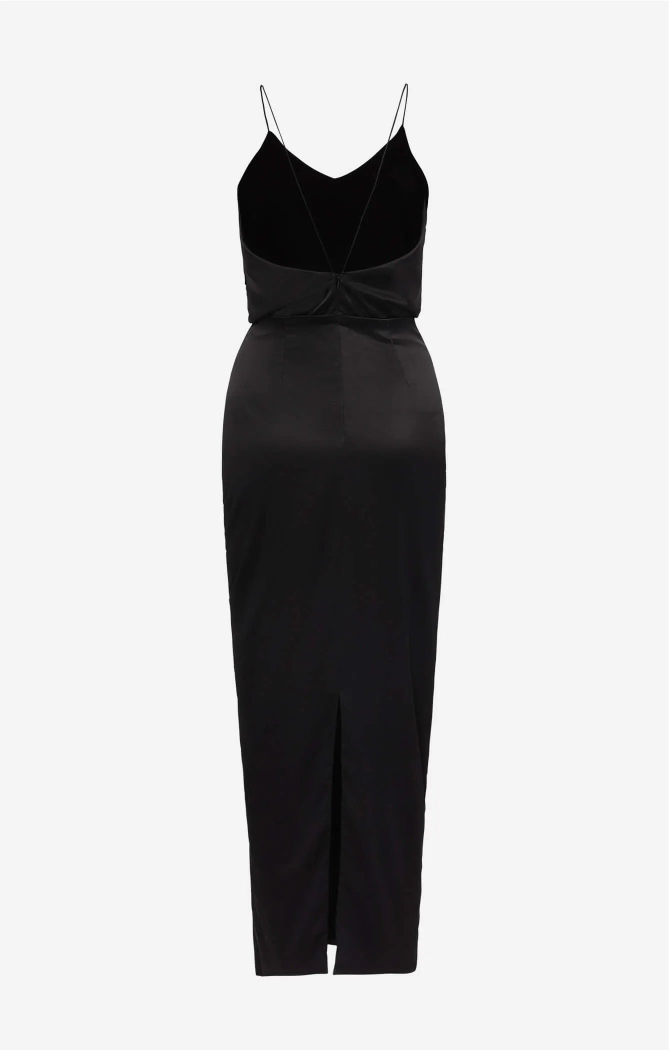 THE SILK CLASSIC DRESS - BLACK