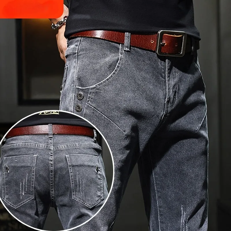 Trendy Stretch Casual Pants Men