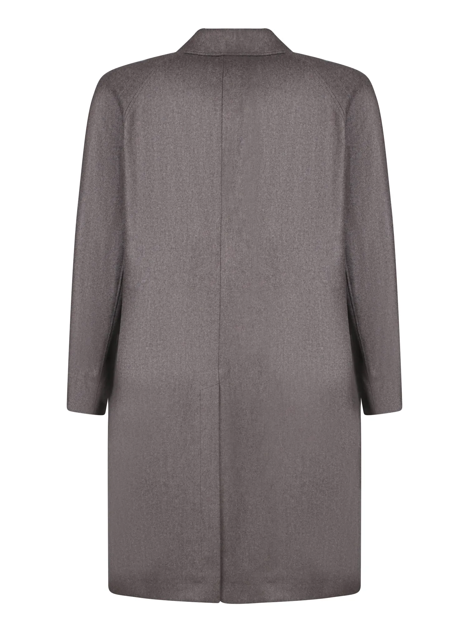 Wool and Cashmere Gray Green Coat